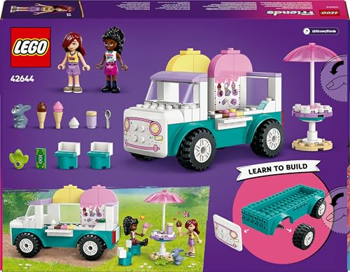 LEGO Friends Heartlake City Ice Cream Van Toy - Pretend Play Building Set for Ages 4+ 14