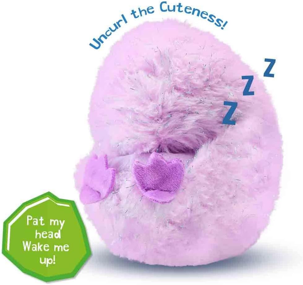 Curlimals Pip Penguin Arctic Glow Interactive Plush Toy - Light-Up & Talking Soft Toy for Kids 4