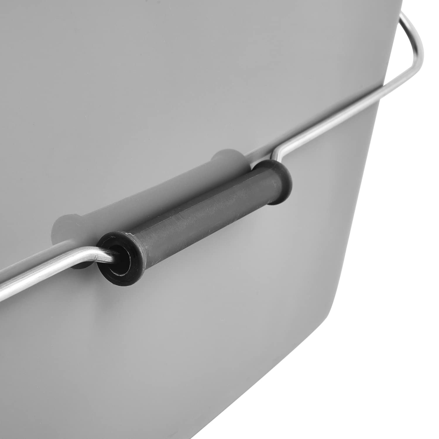 keeper - Bent Cleaning Bucket 13L Rectangular Polypropylene with Metal Handle 3