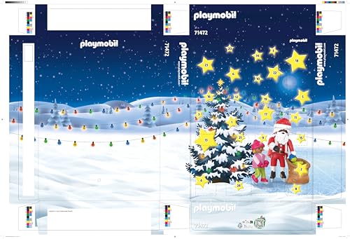 Playmobil 71472 Advent Calendar: A Trip to the Christmas Market - Playset for Kids 4+ 7
