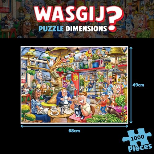 Wasgij Mystery 28: Feline Frenzy - 1000 Piece Puzzle for Adults 6
