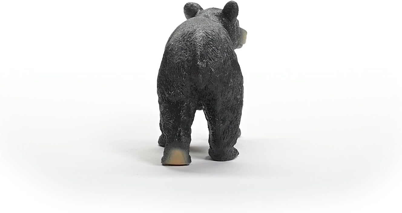 Schleich 14869 American Black Bear Figurine - Detailed Wildlife Toy for Ages 3+