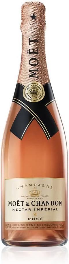 Moët & Chandon Nectar Impérial Rosé Champagne Non-Vintage, 75 cl
