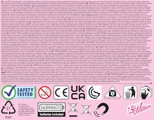 BABY Born 830017 Interactive Magic Dummy - Light-Up & Sound Pacifier for 43cm Dolls 7