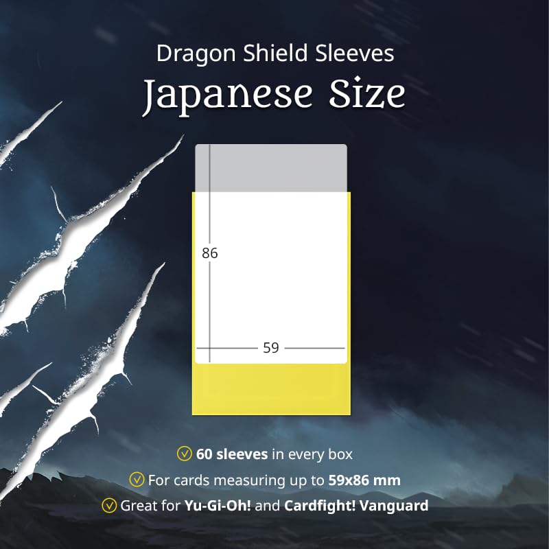 Dragon Shield Japanese Size Matte Mint Sleeves (60 Count)