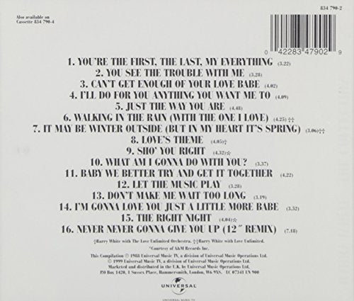 Mercury Barry White - The Collection CD