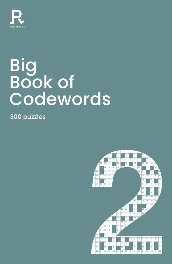 Richardson Puzzles and Games Big Book of Codewords Book 2 - 300 Puzzles | Paperback