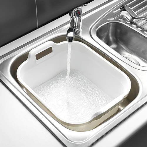 Addis - Rectangular Washing Up Bowl with Handles