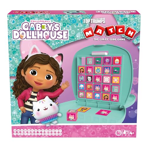 Top Trumps Gabby's Dollhouse Match Card Game for Kids 9