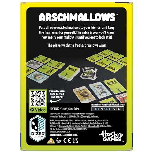 Hasbro Gaming Arschmallows Party Card Game - English Version 5