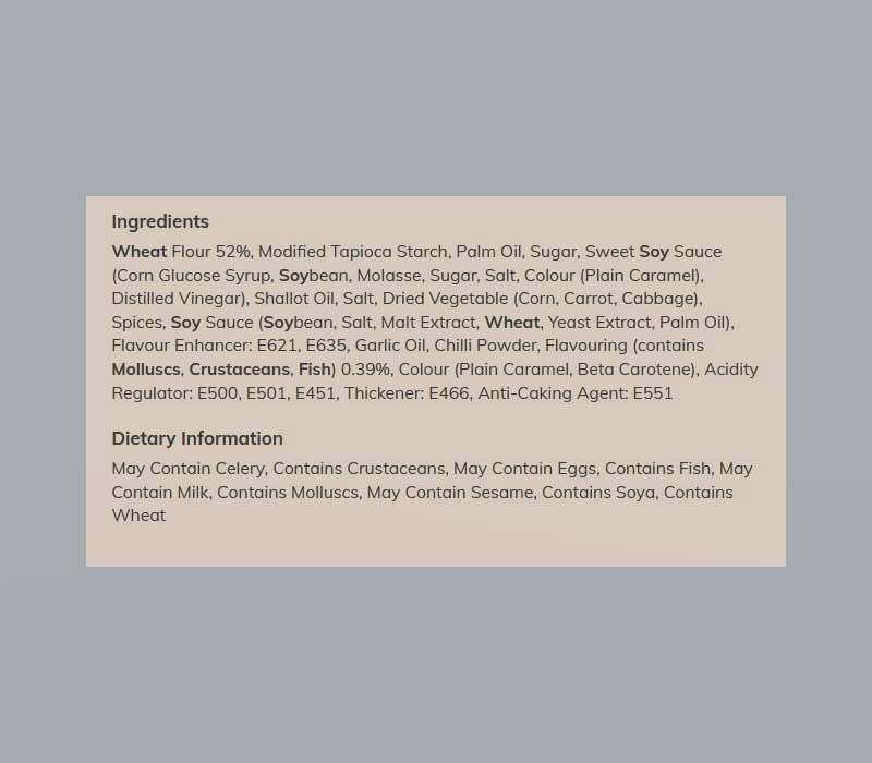 MAMA Mi Goreng Instantnudeln nach orientalischer Art 80g 3