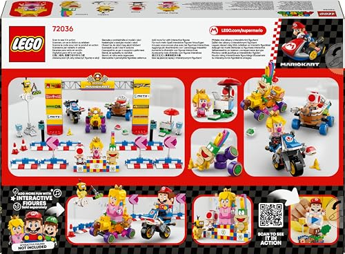 LEGO Super Mario: Mario Kart – Baby Peach & Grand Prix Building Toy Set - 823 Pieces 7