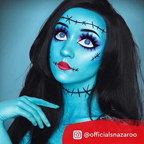 Snazaroo - Face and Body Paint (18 ml) Metallic Electric Blue 7