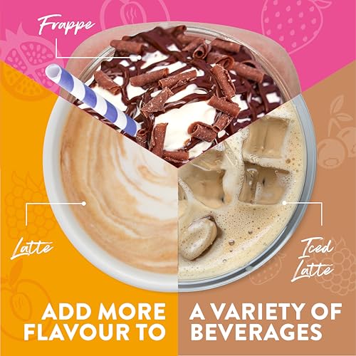 Simply Cinnamon Bun Syrup - Vegan, Nut Free & Halal Certified Flavoured Syrup 6