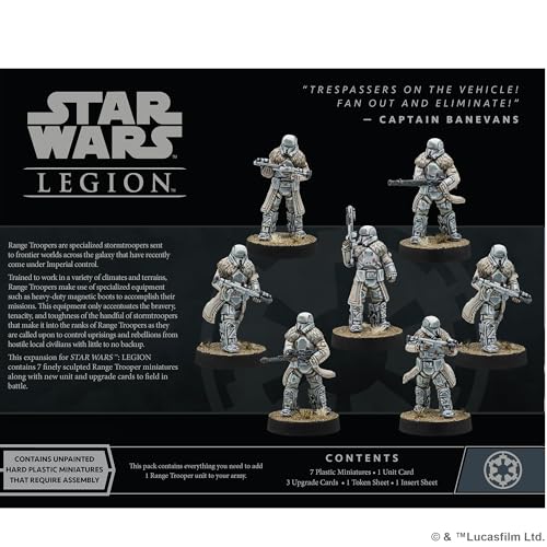 Atomic Mass Games Star Wars: Legion Range Troopers Miniatures Expansion 5