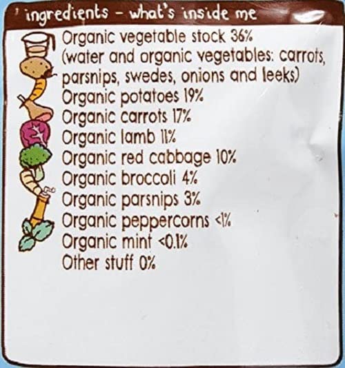 Ella's Kitchen Organic Lamb Roast Dinner with Trimmings, 130g