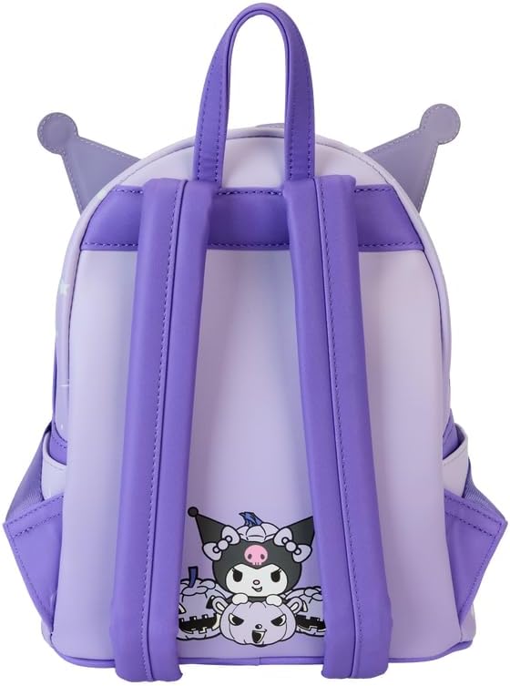 Loungefly Sanrio Kuromi Pumpkin Glow Mini Backpack (SANBK0463)