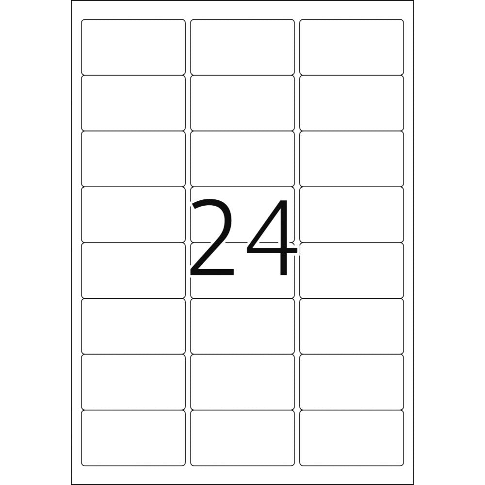 TopStick 8777 Address Mailing Labels - 2400 Labels Total | 64 x 34 mm | 100 Sheets 2