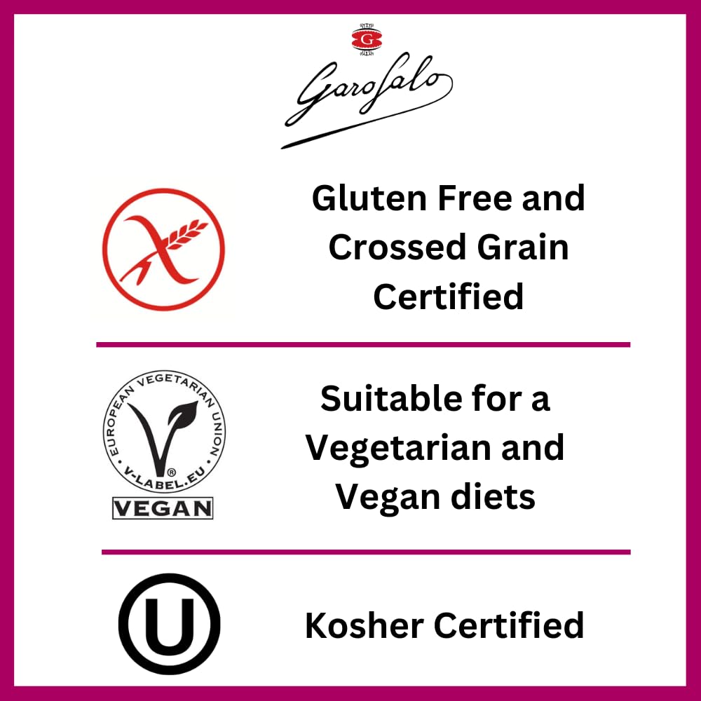 Garofalo Gluten Free Lasagne Sheets, 400g - Vegan & Coeliac-Safe Baking Pasta