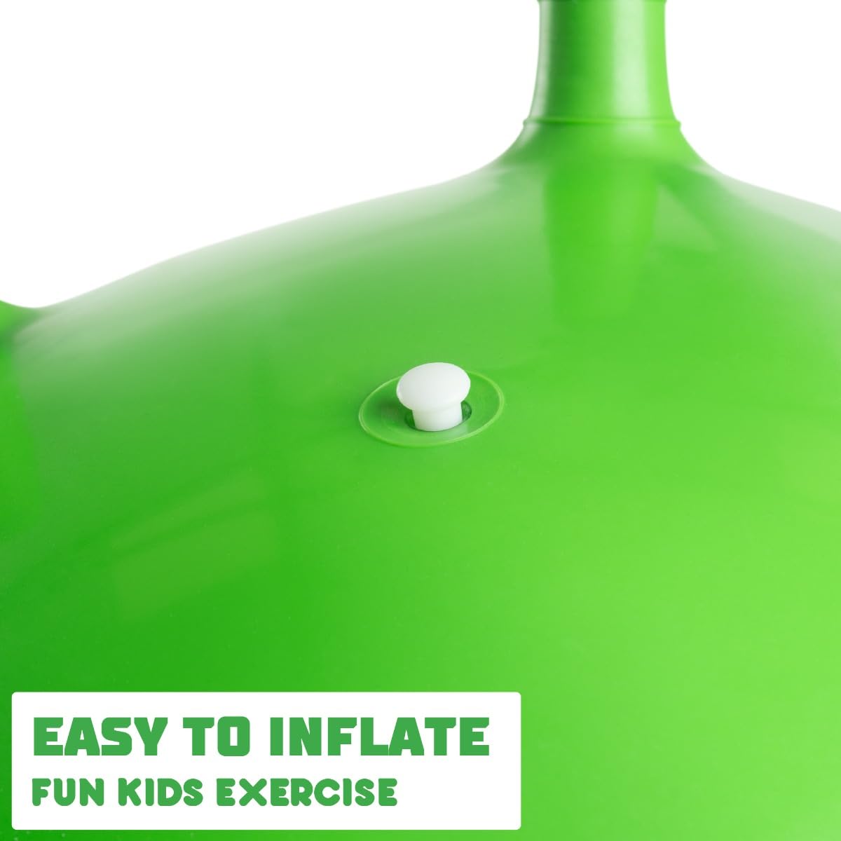 Jump N Bounce Space Hopper - Retro 24 Inch Exercise Ball for Kids 3+