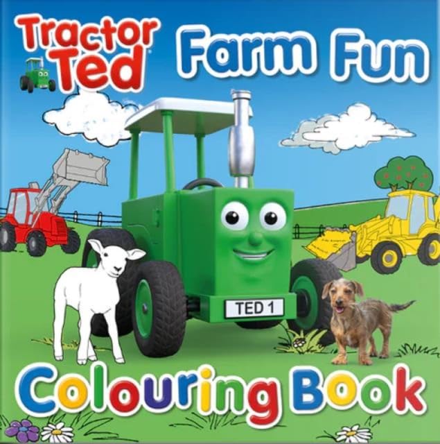 Tractor Ted Farm Fun Colouring Book - Paperback | 130g | 211x8x209mm