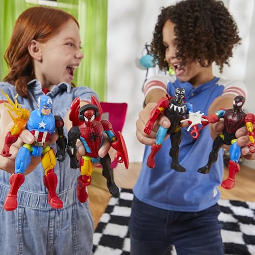 SPIDER-MAN MixMashers Iron Spider & Venom Mix-and-Match Action Figure 12