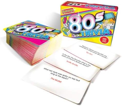 Gift Republic Awesome 80s Trivia Card Game 3