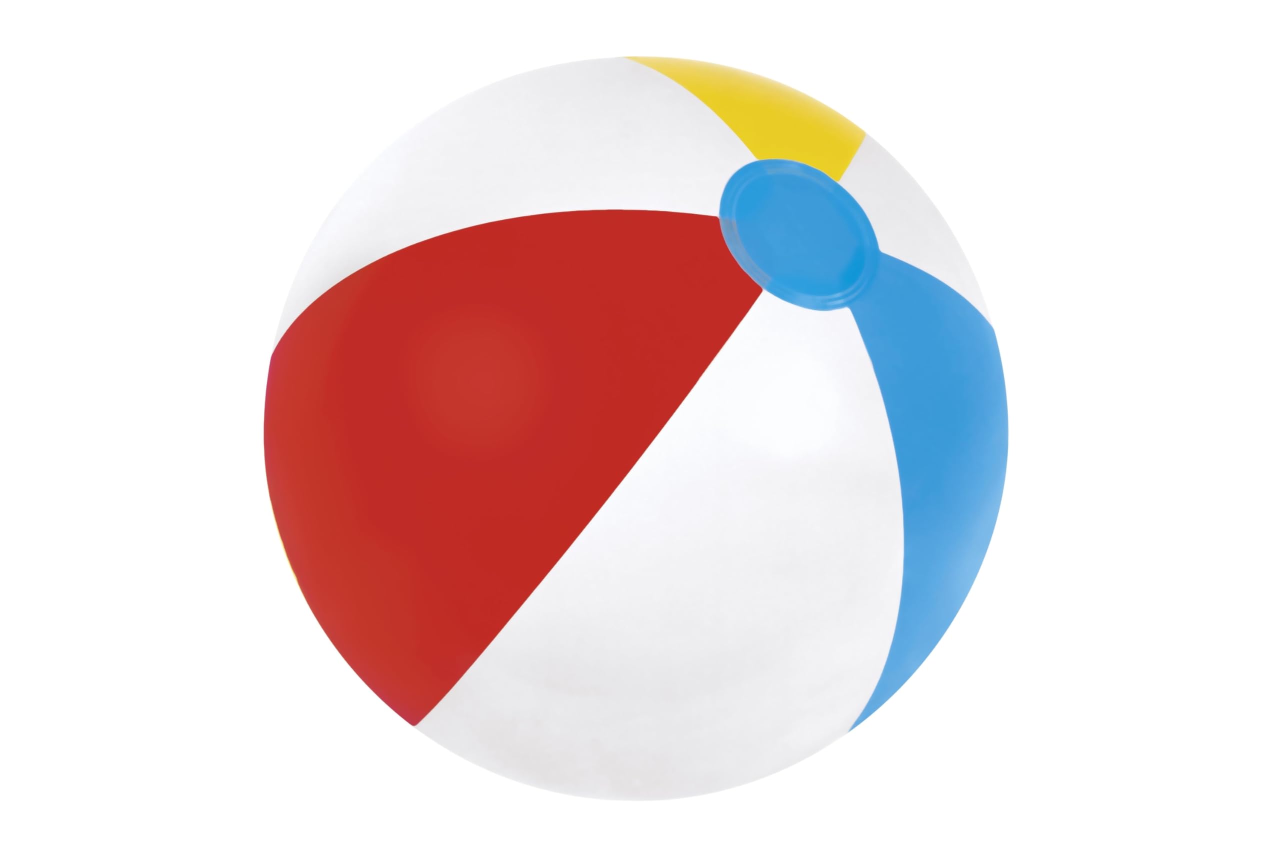 Bestway Panel Beach Ball - 24 Inch, Multi-colored Rubber | Recommended for Ages 3+