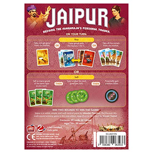 Space Cowboys Jaipur 2. Edition Brettspiel 9