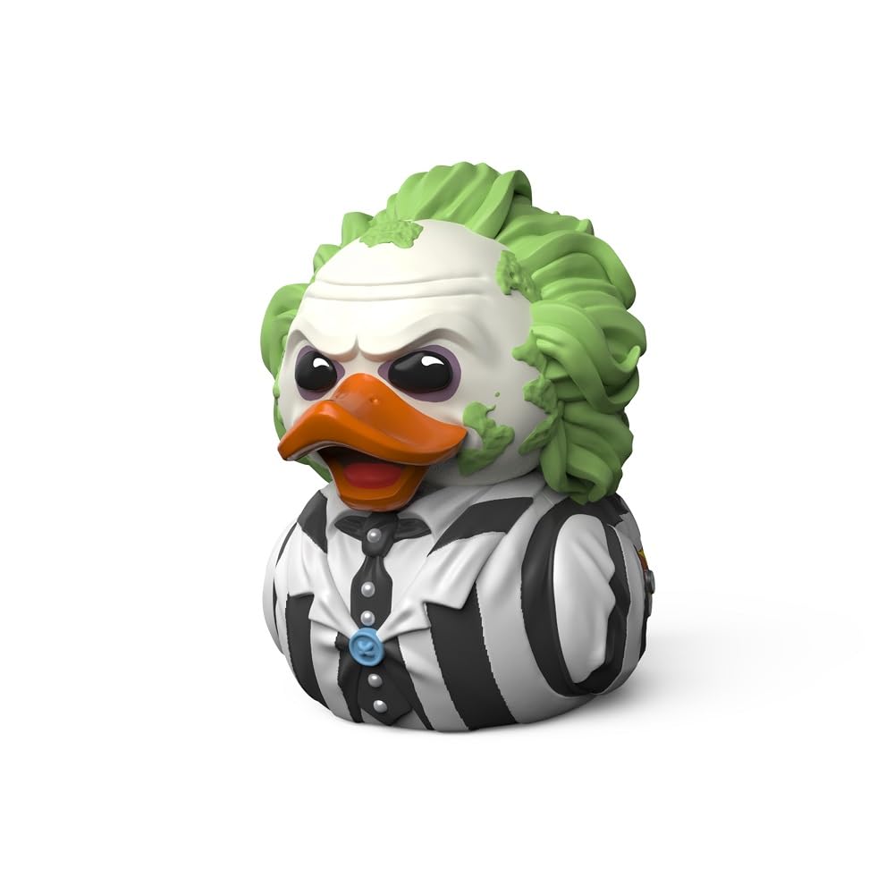 TUBBZ Mini: Beetlejuice Cosplaying Rubber Duck Vinyl Figure | 2 Inch | Collectible