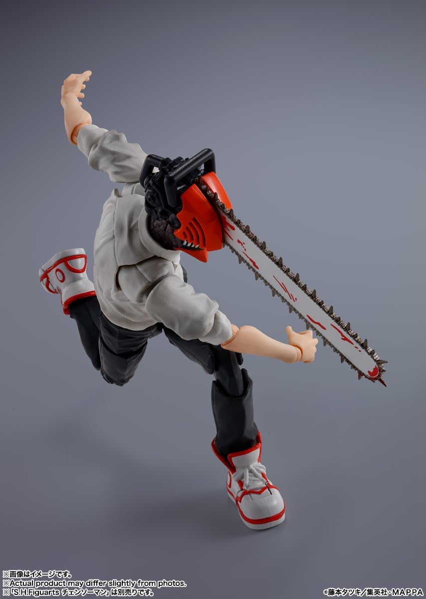 TAMASHII NATIONS S.H. Figuarts Chainsaw Man - Denji Action Figure (BAS65650) 13