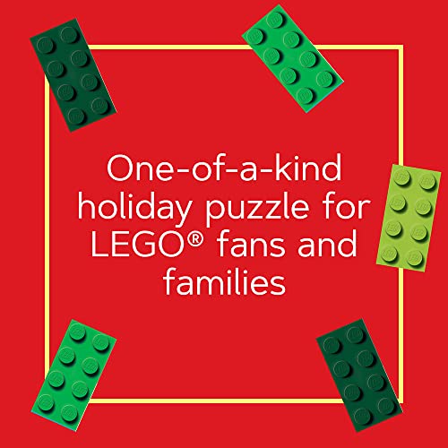 LEGO Christmas Train Puzzle - Four 100-Piece Building Sets for Ages 7+ 14