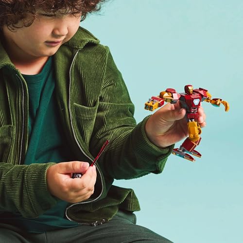LEGO Marvel Iron Man Mech vs. Ultron - Buildable Super Hero Playset for Kids 6+ 4