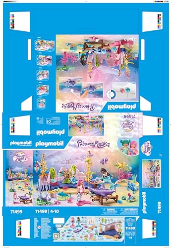 Playmobil Mermaid Sealife Care - Underwater Adventure Playset for Kids 4+ 9