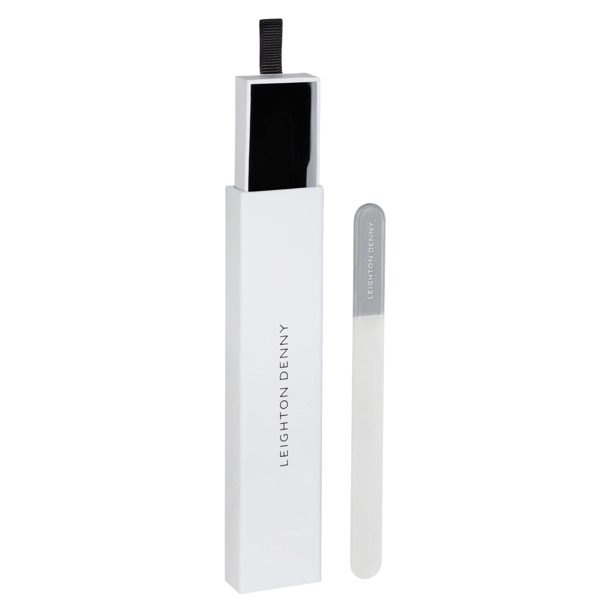 LEIGHTON DENNY Small Crystal Nail File (135mm) - Award-Winning | Double-Sided | 25-Year Guarantee
