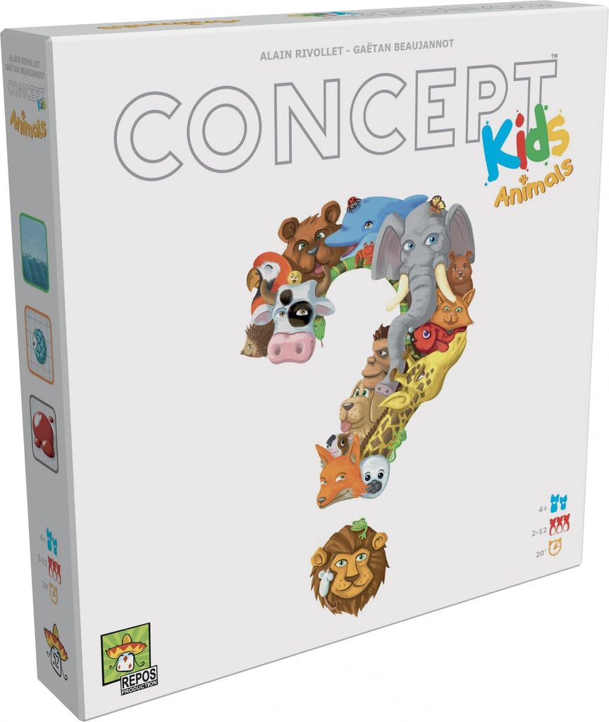 Repos Production Concept Kids: Animals Board Game