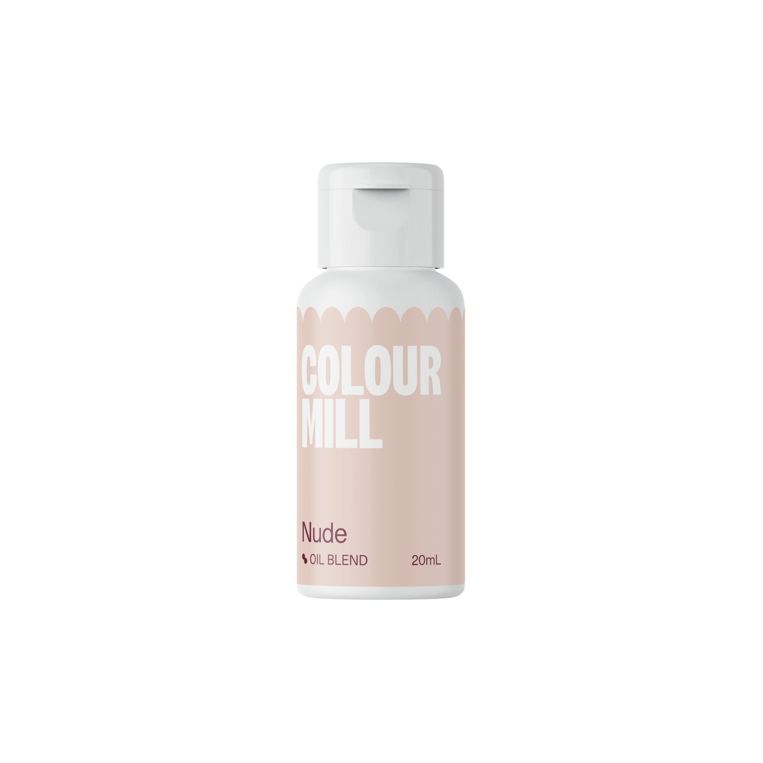 Colour Mill Oil Blend Lebensmittelfarbe Nude – 20 ml Backfarbe auf Ölbasis