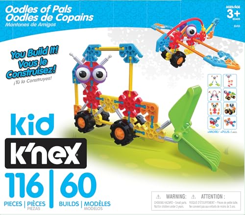 Kid K"NEX Oodles of Pals Building Set - 116 Pieces for Ages 3+ 9