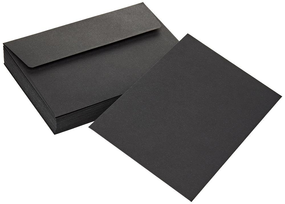 Blake Creative Colour C6 Envelopes - Jet Black | 114 x 162 mm | 120 gsm | Pack of 25 4