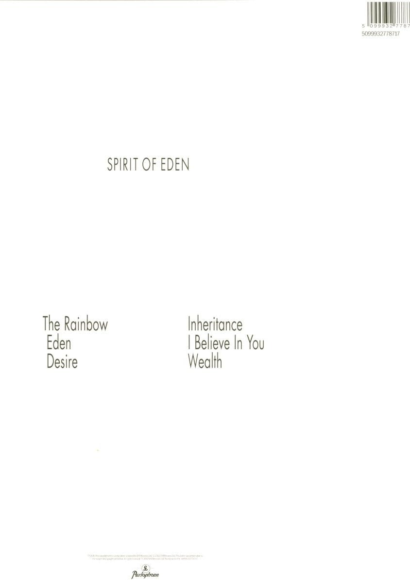 Spirit of Eden (1988) - Heavyweight Vinyl LP with DVD-Audio [DVD]