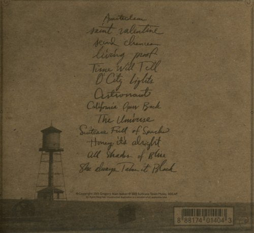 Gregory Alan Isakov - The Weatherman [Audio CD]