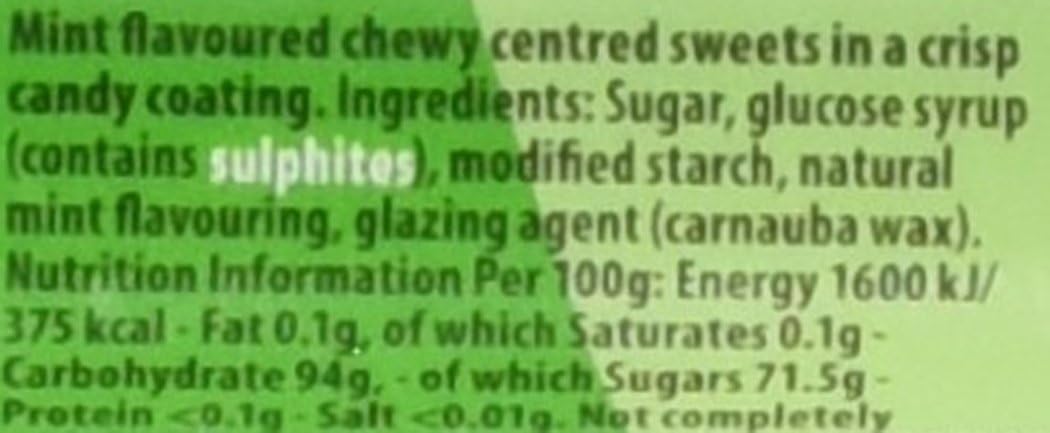 Trebor Softmints Pfefferminzgeschmack, 44er-Packung, vegane und vegetarische Kaubonbons mit knuspriger Hülle 3