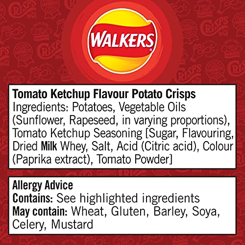 Walkers - Tomato Ketchup Crisps Multipack 32 x 32.5g 8