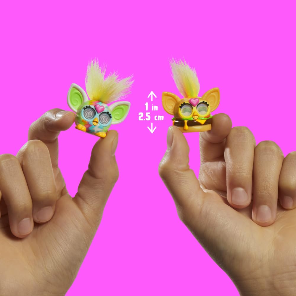 Furby Collectible Miniatures - 2 Pack Surprise Figures, 2.5-cm, Ages 5+ 3