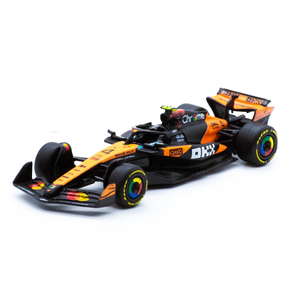 Bburago F1 McLaren F1 MCL39 2025 #4 Lando Norris Diecast Car | 1:64 Scale | Metal 4