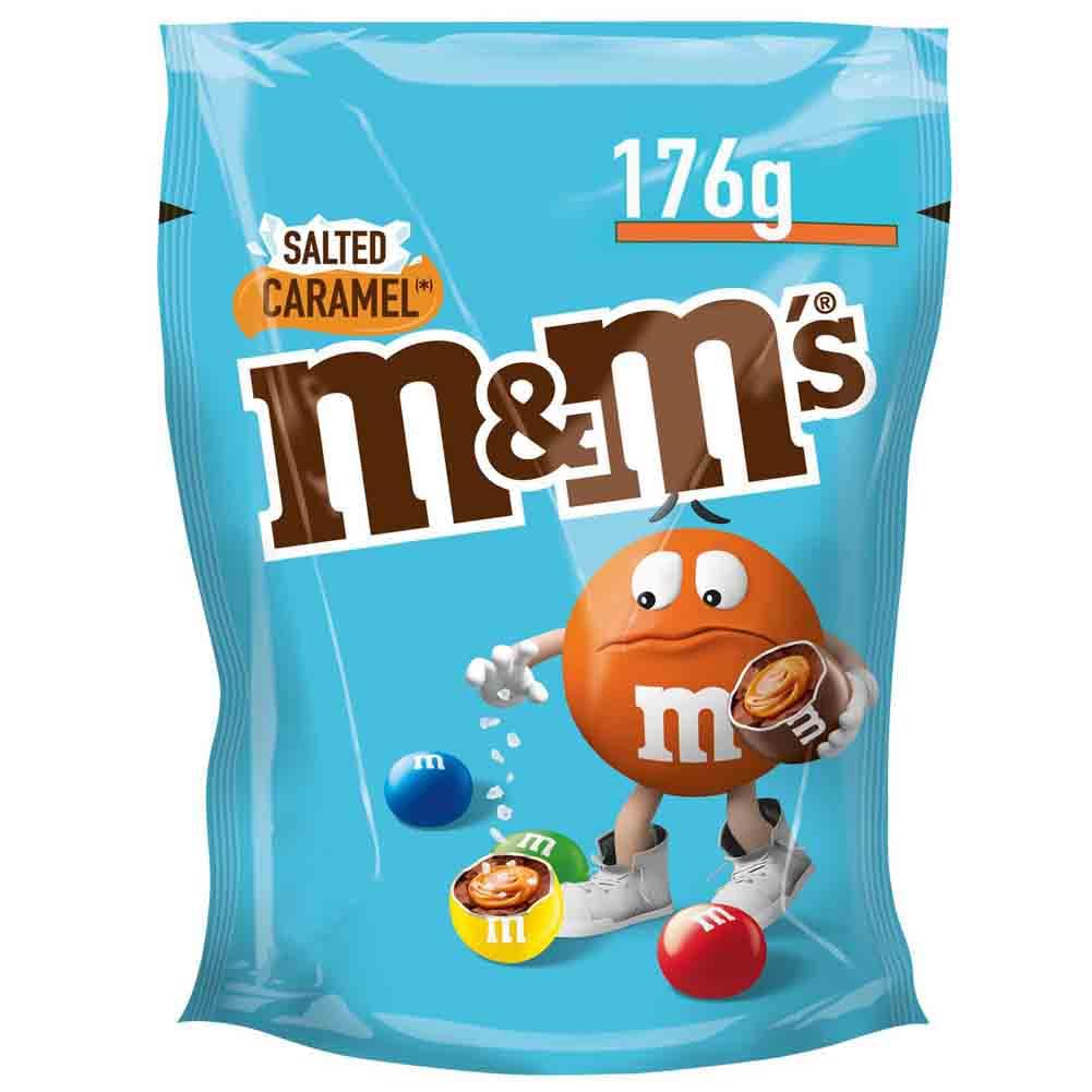M&M'S Salted Caramel & Milk Chocolate Candy, 176g Bag
