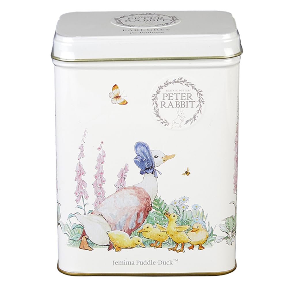 New English Teas - Peter Rabbit Tea Caddy with 40 Earl Grey Teabags