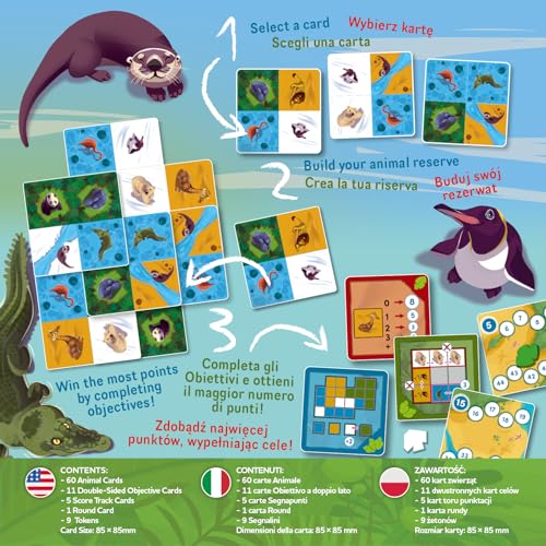 Lucky Duck Games Nimalia Board Game 10