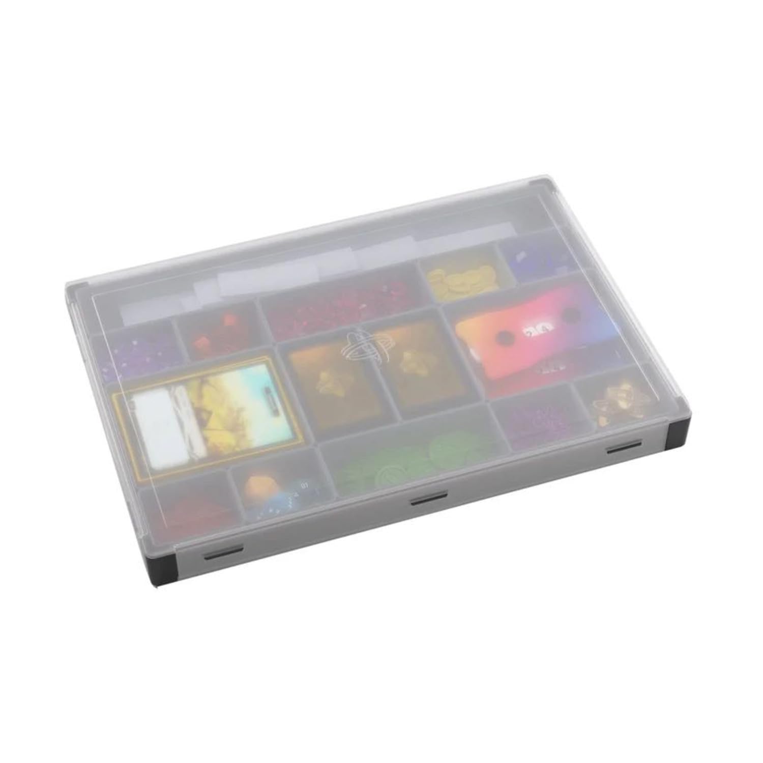 Gamegenic Token Silo XL Convertible (Black) - Stackable Token Box with 15 Removable Compartments 7