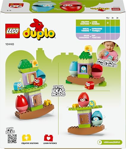 LEGO DUPLO My First Balancing & Stacking Tree - Educational Building Toy for Toddlers 18 Months+ 12